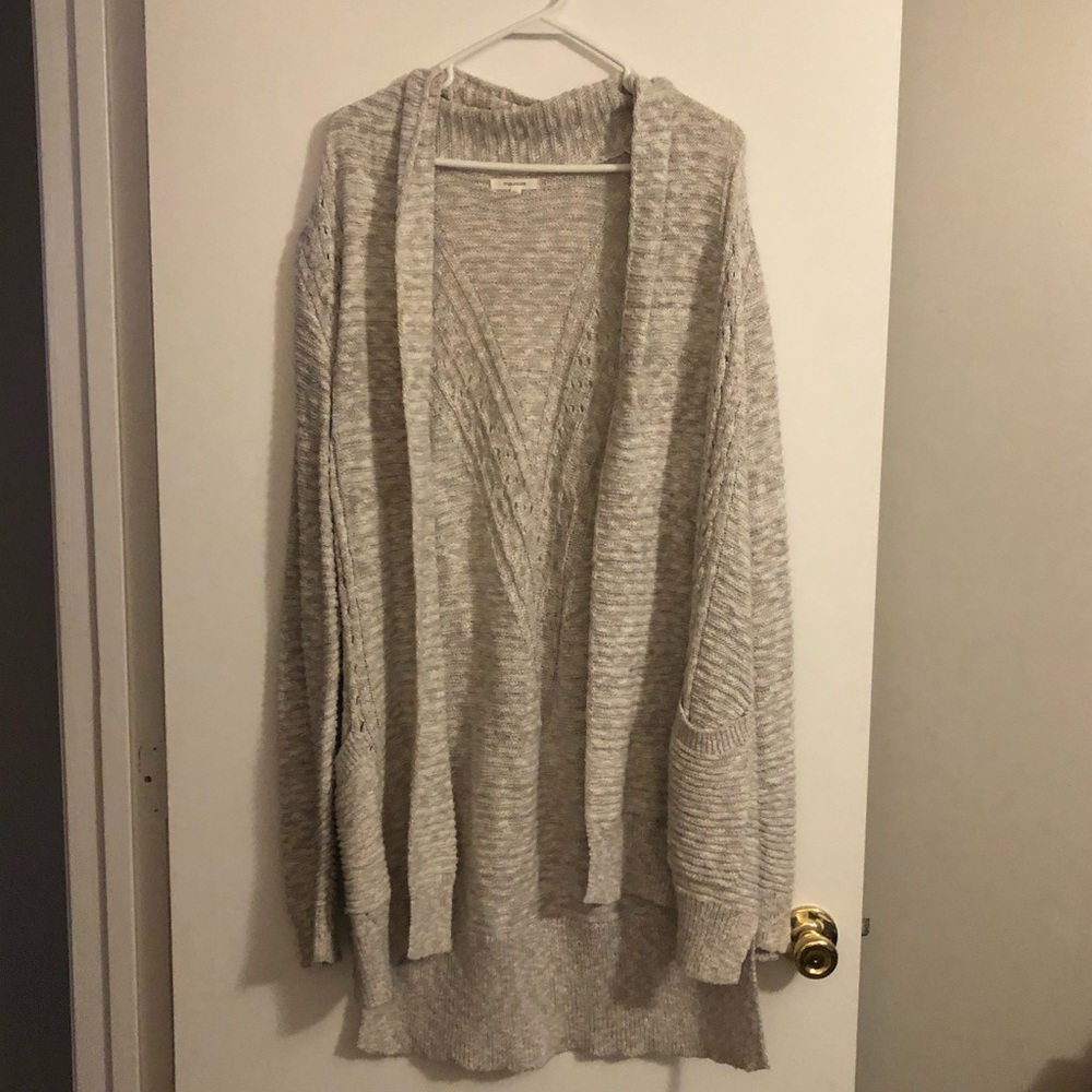 Light grey Maurices Cardigan Size L